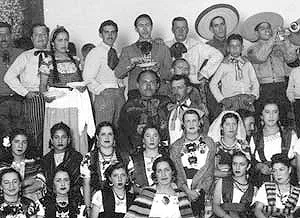 A Mexican fiesta at the family hacienda
